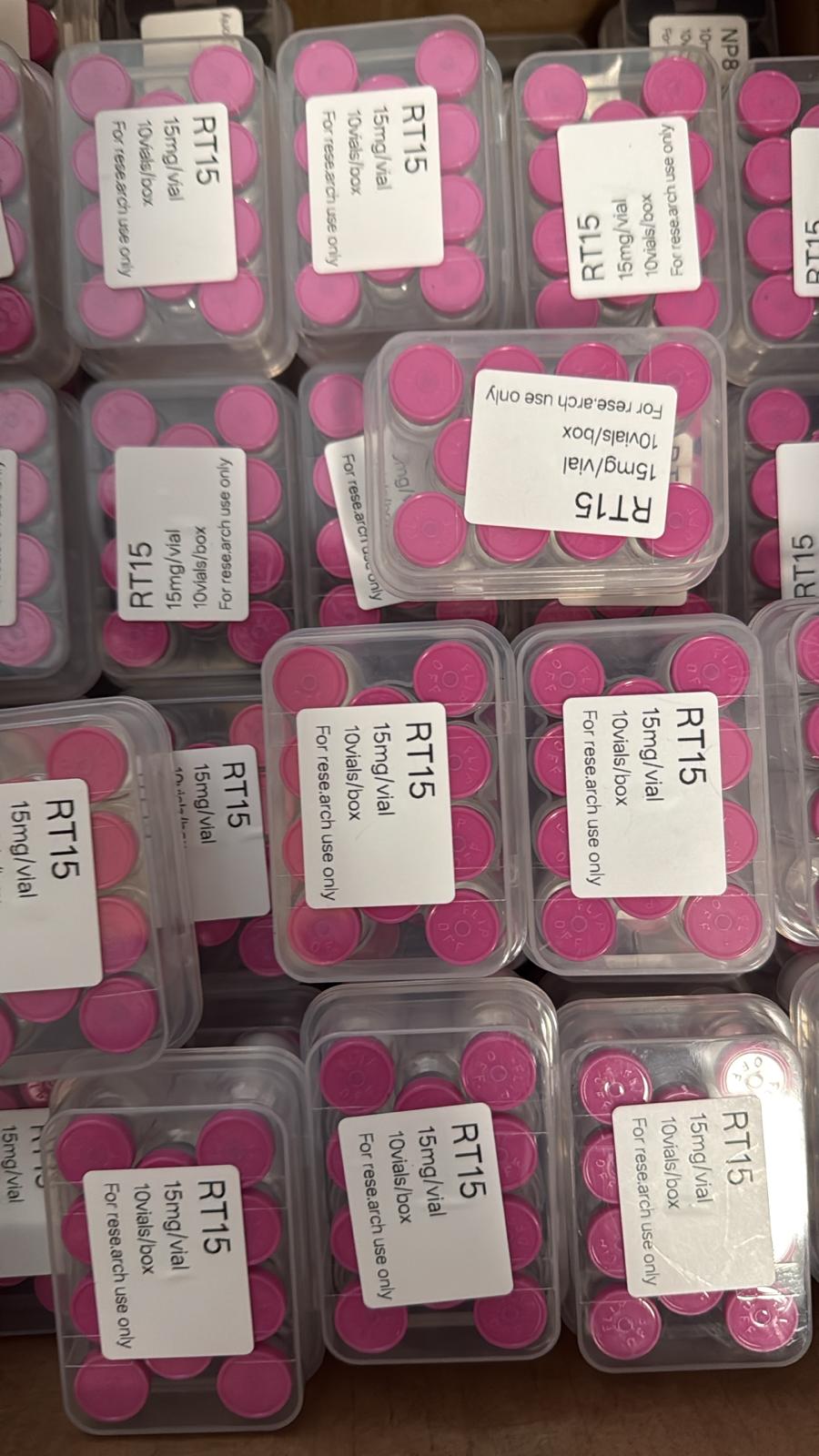 Peptide kit warehouse display